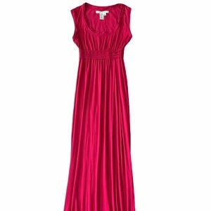MAX STUDIO Hot Pink Maxi Dress - Small